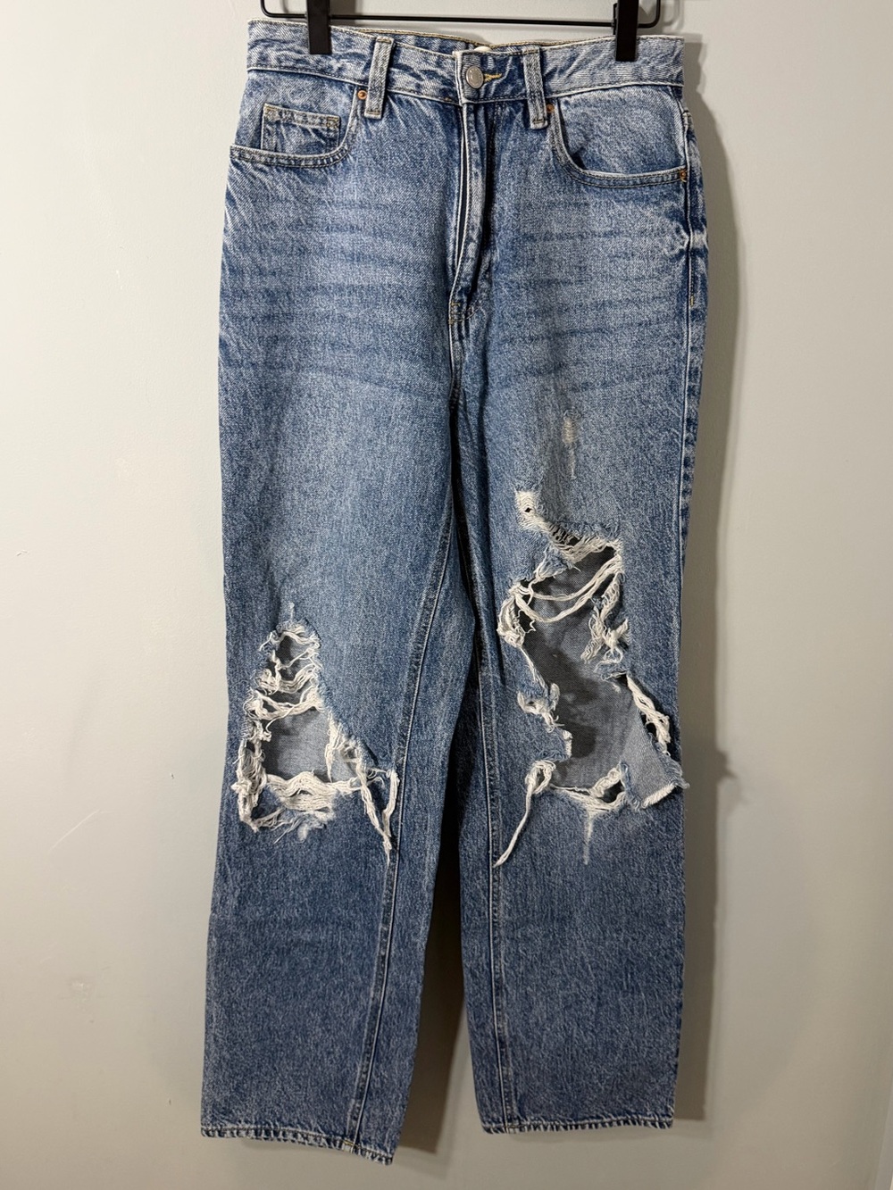 PacSun 90's Boyfriend Jeans in Light Blue Denim